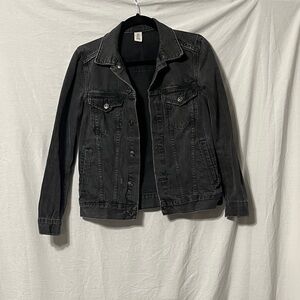 H&M Charcoal Denim Jacket